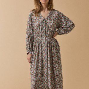 Robe longue femme tissu Liberty Libby - Limited Collection