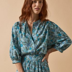 Blouse femme imprimé Flore