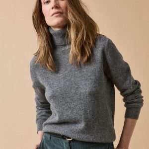 Pull col roulé femme - Collection Cachemire