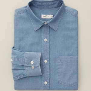 Chemise Regular Fit homme en chambray