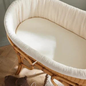 Drap-housse berceau coton biologique