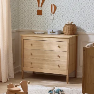 Commode Léopold bois naturel