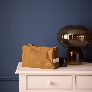 Trousse de toilette en toile unie