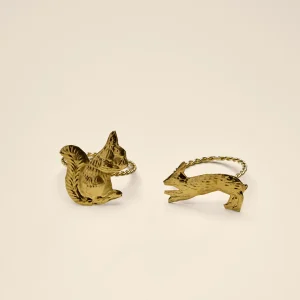 Rond de serviette Animal par lot de 2