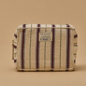 Grande pochette rayée - Collaboration Moismont x Cyrillus