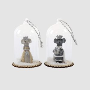 Boule en verre – Souris – Hoff Interieur