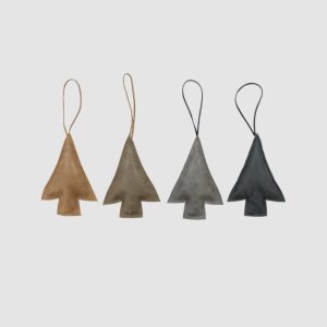 Pendentifs en cuir – Sapin – Hoff Interieur