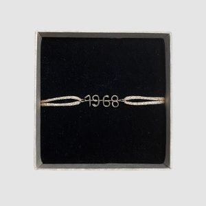 Bracelet Cordon Lurex doré 1968 – Atelier Paulin