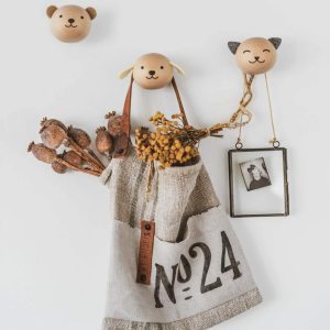 Set 3 patères animaux – Briki Vroom Vroom
