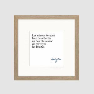 Affiche Collection Jean Cocteau – Les miroirs – Image Républic