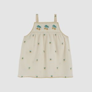 Robe – Broderie Cherry – Chantilly – Bébé – Émile et Ida