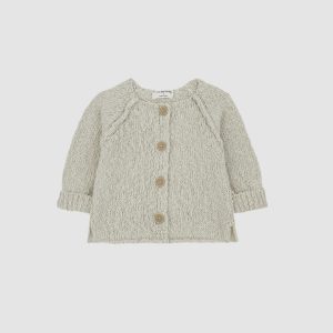 Cardigan Daniela – Maille de lin et coton – One More in the family