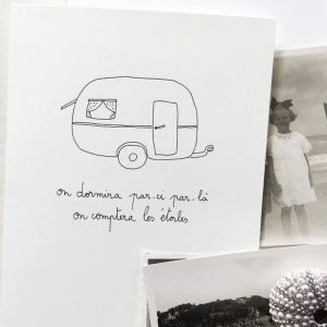Carte – Caravane – Papillonnage