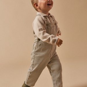 Salopette rayée Bébé - Collection Hickory Stripes