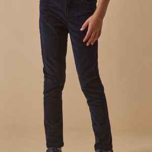 Slim en velours Fille
