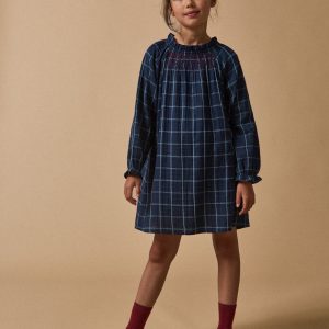 Robe en double gaze de coton Fille