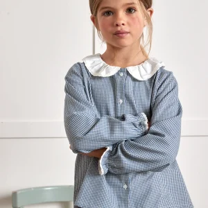 Pyjama vichy en flanelle Fille