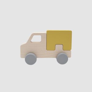 Puzzle Truck Car Moutarde – Briki Vroom Vroom