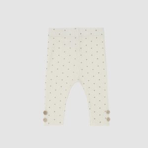 Legging Donna – Côtelé écru – One More in The Family