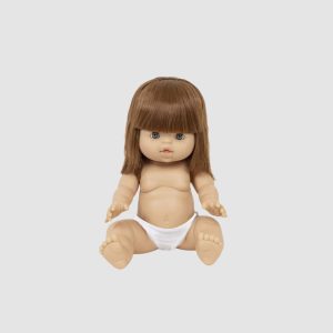 Capucine – Poupée Gordis Rousse aux Yeux Dormeurs 34 cm – Minikane