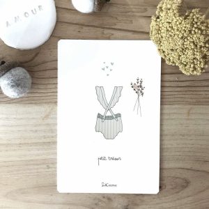 Carte – Barboteuse Vert d’eau – Suite Creative