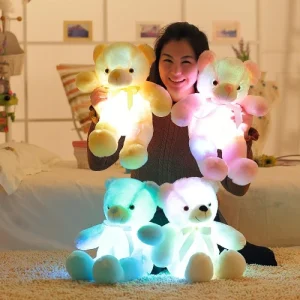 Veilleuse Bébé Peluche Ourson