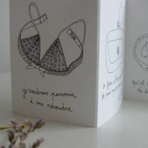 Carte accordéon – Se résoudre – Papillonnage