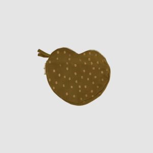 Pochette Cœur Dots Vieil Or – Boncoeurs
