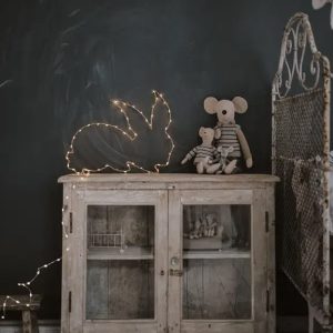 Lampe – Lapin – Or – Lights and Dreams
