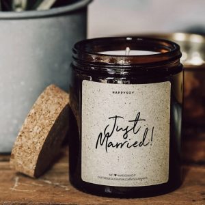Bougie – Just Married – Happysoy