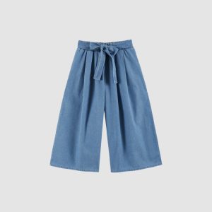Pantalon Ceinture – Chambray – Emile et Ida