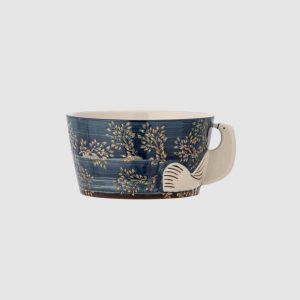 Bol en grès – bleu Hezha – Bloomingville