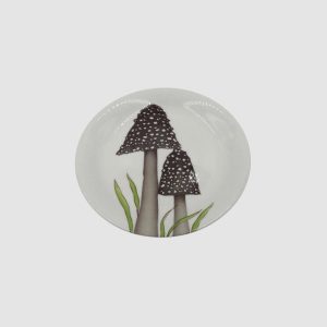 Assiette Mushroom – Céramique motif champignons – Opjet