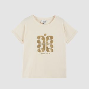 Tee-shirt – Logo Crème – Emile et Ida