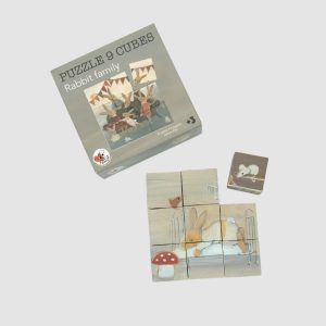 Puzzle cubes famille lapin – Egmont Toys