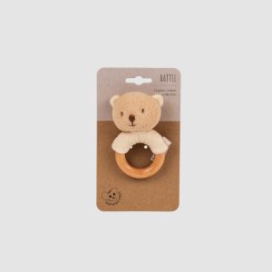 Hochet Marcel en bois – Bébé – Egmont Toys