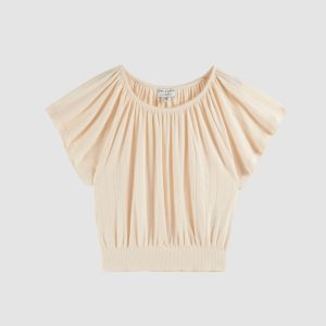 Top Pointelle Modal – Crème – Emile et Ida
