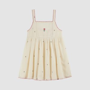 Robe Brodée – Tulipes – Emile et Ida