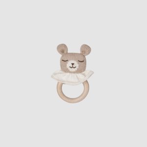 Anneau de dentition Ourson Sable – Main Sauvage
