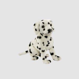Peluche Chien Dalmatien Assis 30 cm – Hansa Création