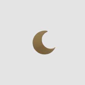 Bijou mural – Mini Lune – Poussière des rues
