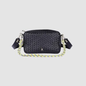 Sac Colorado Tressé Noir SS25 – Craie