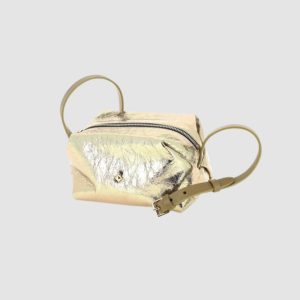 Le mini Sohna cuir bronze laminato – Herbert Frère Soeur