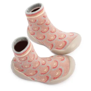 Chaussons-Chaussettes - Arc-en-Ciel