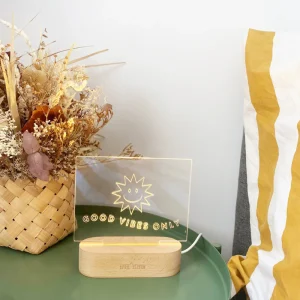Veilleuse bébé collab Papier and co