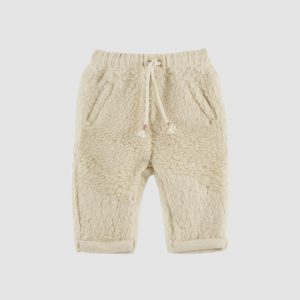 Pantalon sherpa écru – Emile et Ida