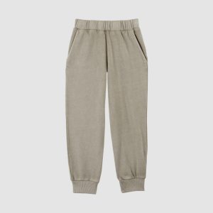 Jogger coton et teinture bio gris – Emile et Ida